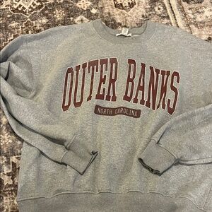 Full Tilt Gray Crewneck Sweater